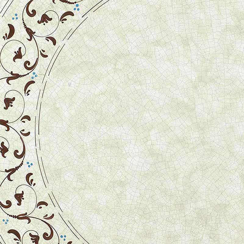 Pattern of Italian table top Fantasia made of lava stone