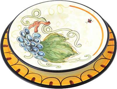 Ceramic tableware set in design Siena