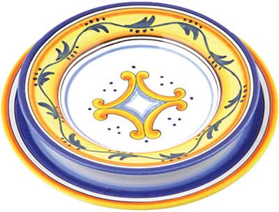 Ceramic tableware set in design Giminiano